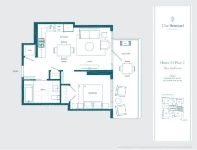 The Sentinel Home 03 Plan C 1 bed
