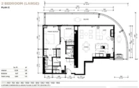 One Bear Mountain Plan E 2 bed(Large)