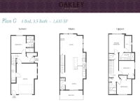 Oakley Willoughby Plan G 4 bed+3