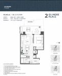 Gilmore Place Plan A 1 bed