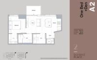 2 Burrard Place Plan A2 1 bed + DEN