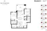 The Yearling Plan C1 2 bed+2 bath