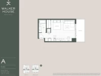Walker House Plan A Studio+1 bath