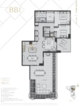 Cambie Gardens East BB1 2 bed+2 bath