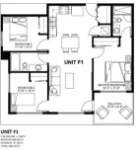 Moody on the Hill Unit F1 3 bed+2 bath