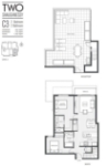 Two Shaughnessy Plan C3 2 bed+2 bath
