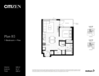 Citizen Plan B3 1-bedroom + Flex