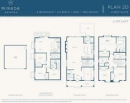 Mirada Estates Plan 2D 3 bed+2