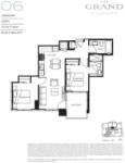 The Grand on King George Plan 06 2 bed+2 bath