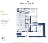 The Hillcrest Plan G 3 bed+2 bath+FLex
