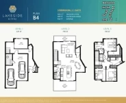 Lakeside Estates Plan B4 3 bed+2