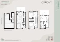 The Grove Townhome GL 3 Bedroom + Den 2.5 Bathroom