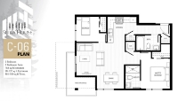 Sitka House Plan C06 2 bed+2 bath