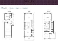 Oakley Willoughby Plan C 4 bed+2