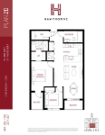 Hawthorne Plan-2D 2 Bedroom + Den