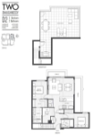 Two Shaughnessy Plan D2 2 bed+2 bath