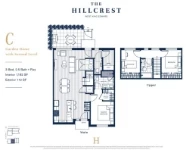 The Hillcrest Plan C 3 bed+2