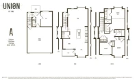 Union Willoughby Plan A 3 bed+2