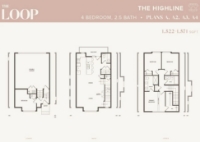 The Loop Plan The Highline 4 bed+2