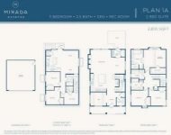 Mirada Estates Plan 1A 3 bed+2