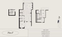 The Point Plan F 2 bed+2 bath