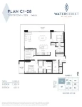 Water Street by the Park Plan C1-08 3 bed + DEN