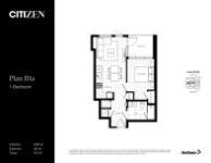 Citizen Plan B1a 1-bedroom