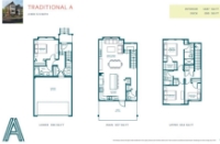 Acadia Townhomes Traditional A4 bed+3