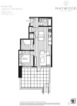 Maywood on the Park Plan D1 Junior 2 bed