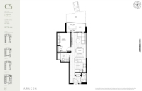 Timber House Plan C5 1 bed+1 bath