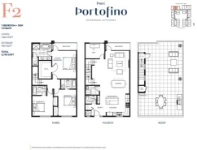 Parc Portofino Plan F2 3 bed+DEN+3