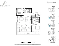The Affinity Plan S 2 bed+2 bath