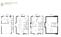 Willow Living Unit Ae 4 bed+Study+2