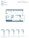 North Harbour Plan A1 Marina Collection 1 bed
