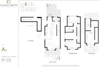 Highgate Homes Plan A2 3 bed+DEN+2
