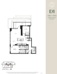 The Conservatory Plan D1 2 bed+2 bath