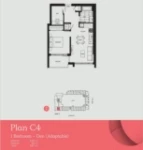Eclipse Brentwood Plan C4 1 bed + DEN(Adaptable)