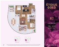 Etoile Gold Plan B2 2 Bedroom