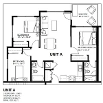 Moody on the Hill Unit A 3 bed+2 bath